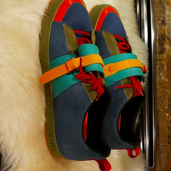 Atelier New Regime X Court Platform Brace 'Blue Wing Teal' - Picture 3 of 9